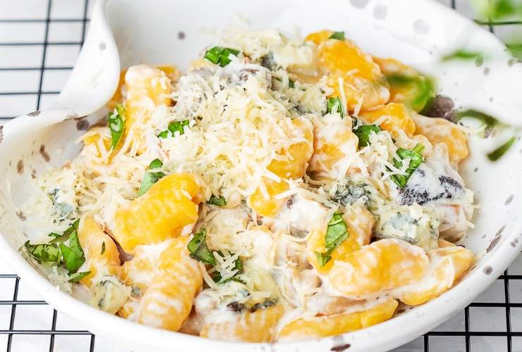 Come fare gnocchi di zucca e mascarpone 