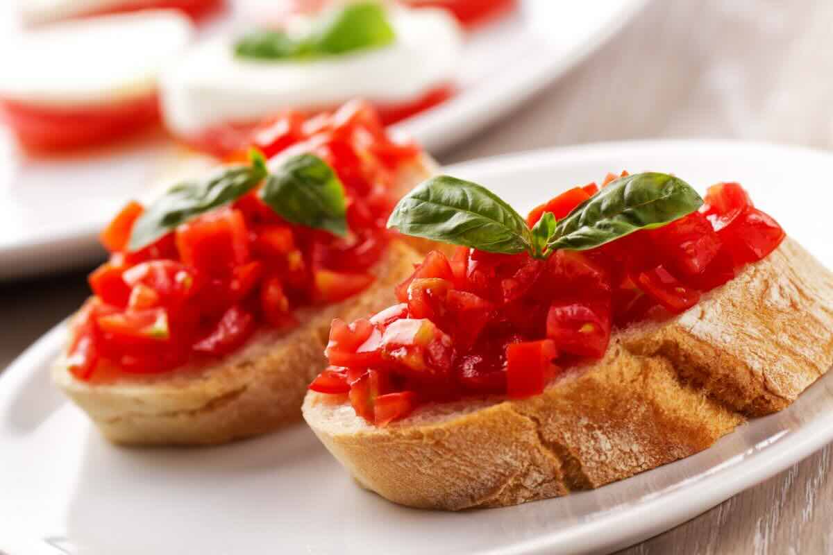 Prepara la bruschetta da ristorante stellato