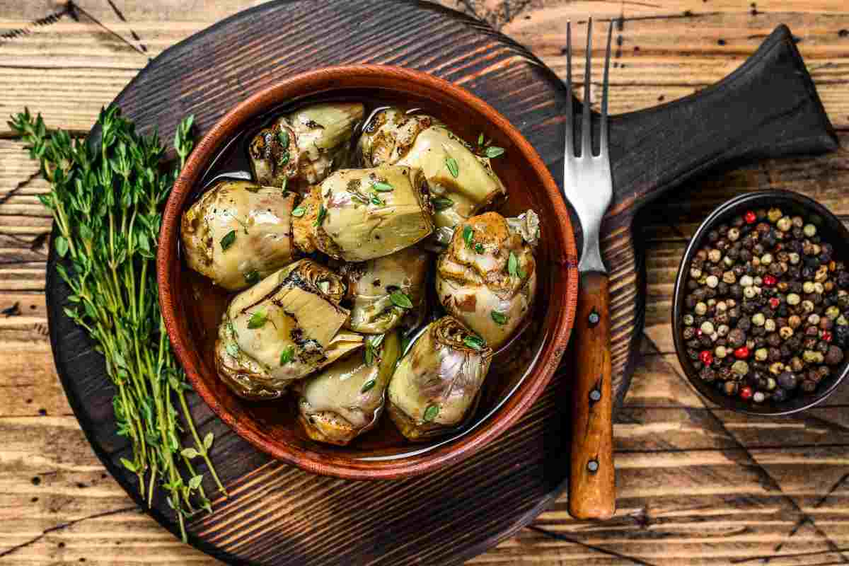 ricetta carciofi alla napoletana