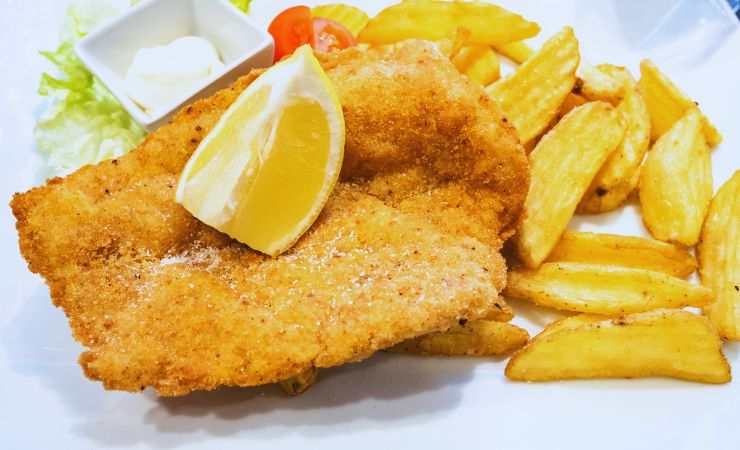 Cotoletta friggitrice aria ricetta semplice