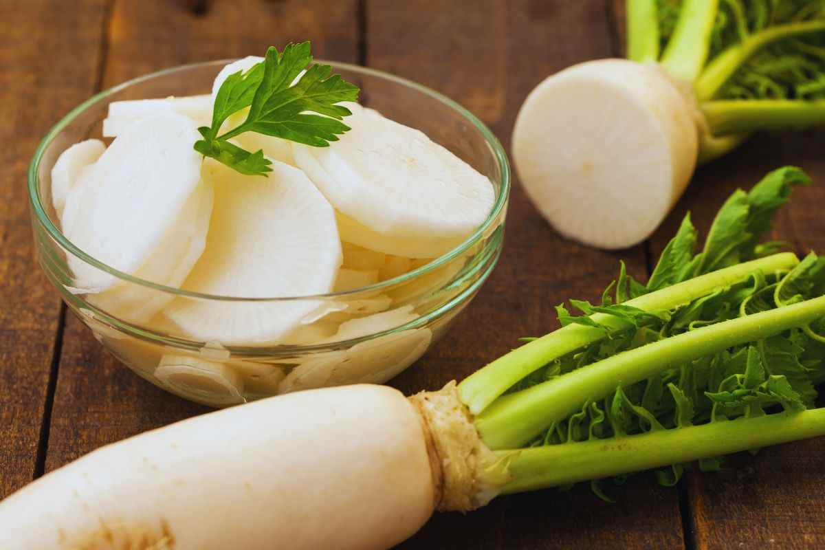 Daikon e uso