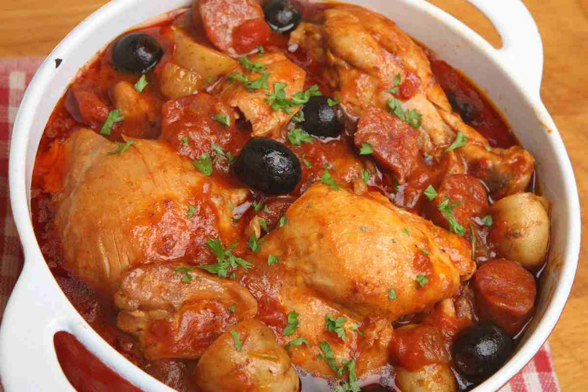 ricetta pollo alla contadina