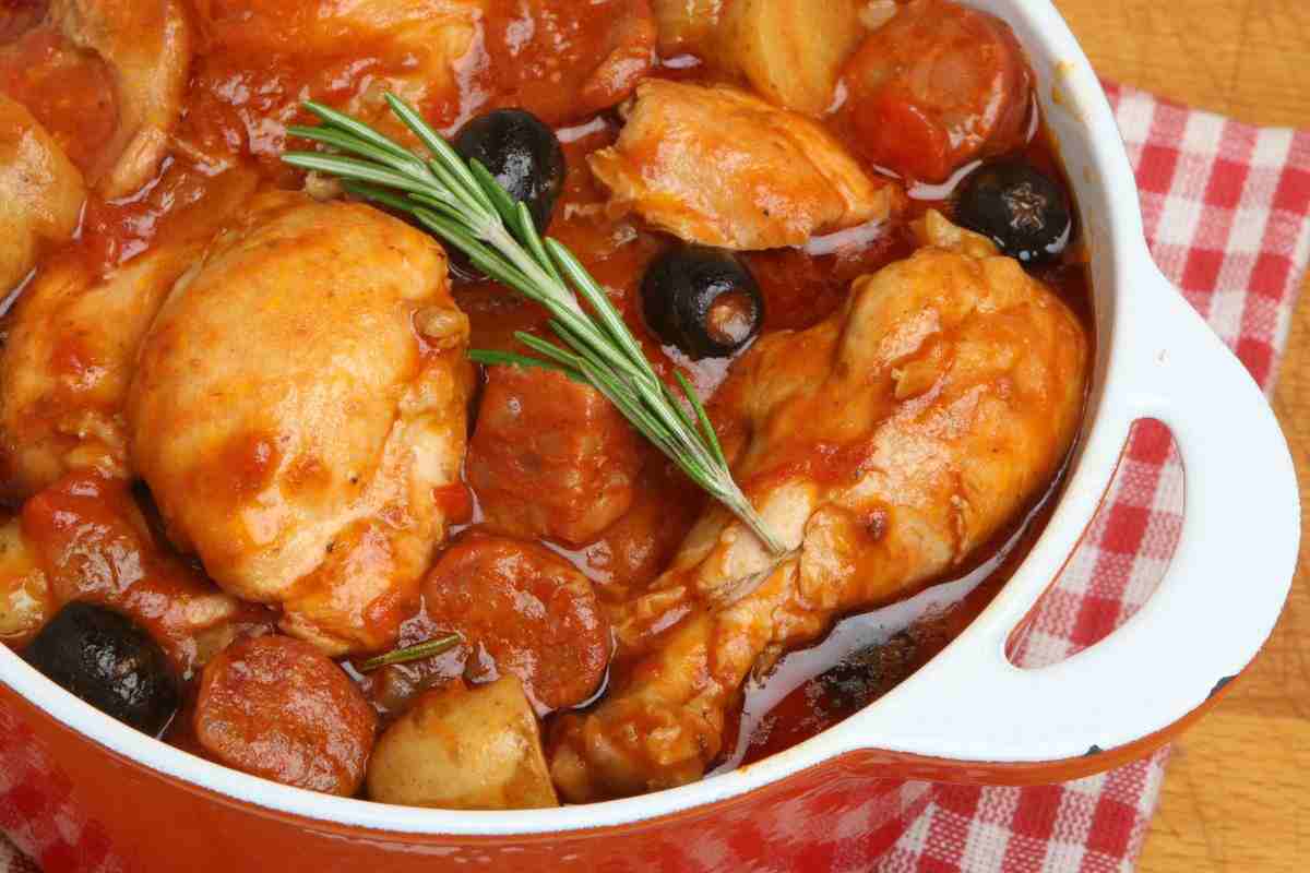 ricetta pollo alla contadina