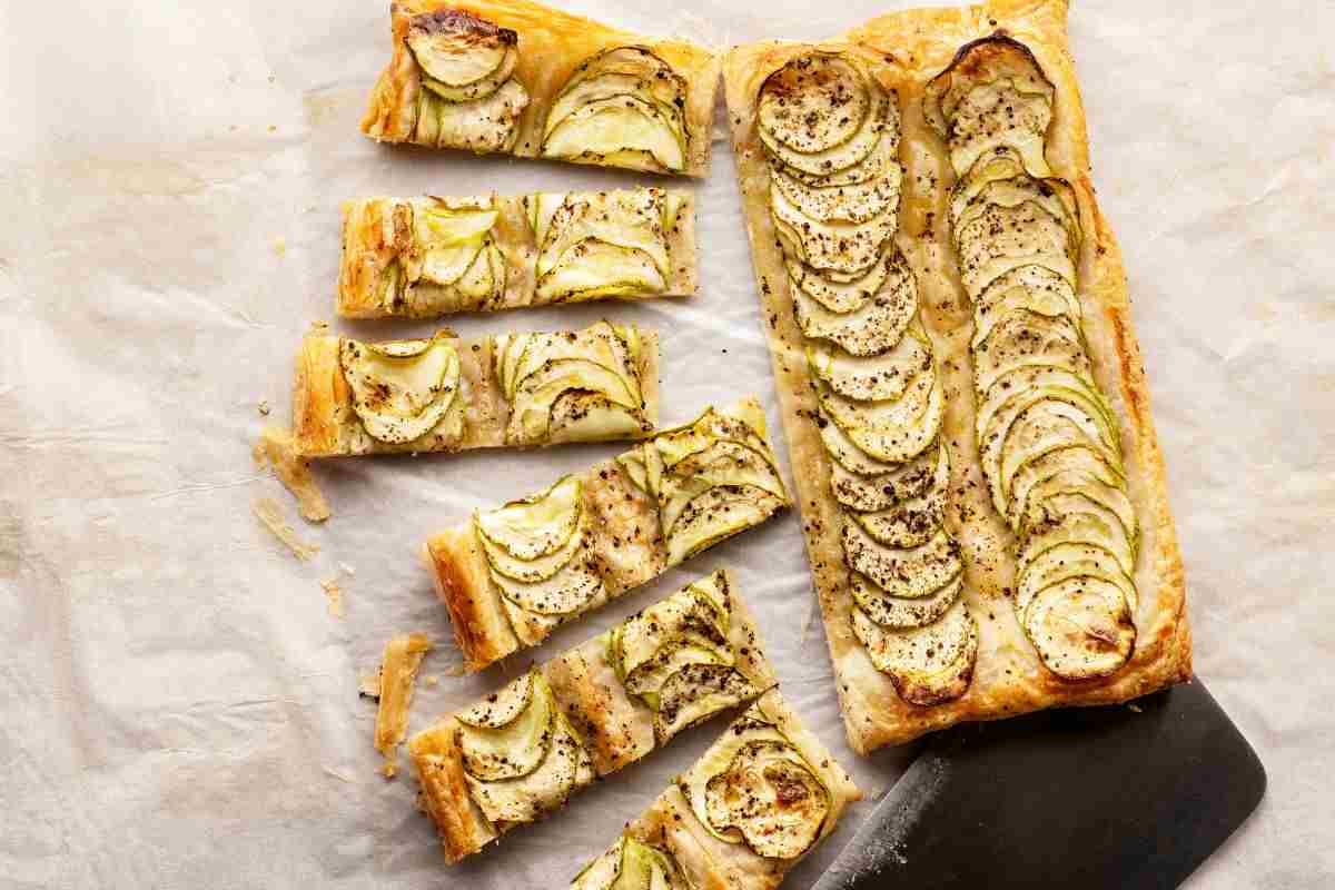 focaccia veloce zucchine