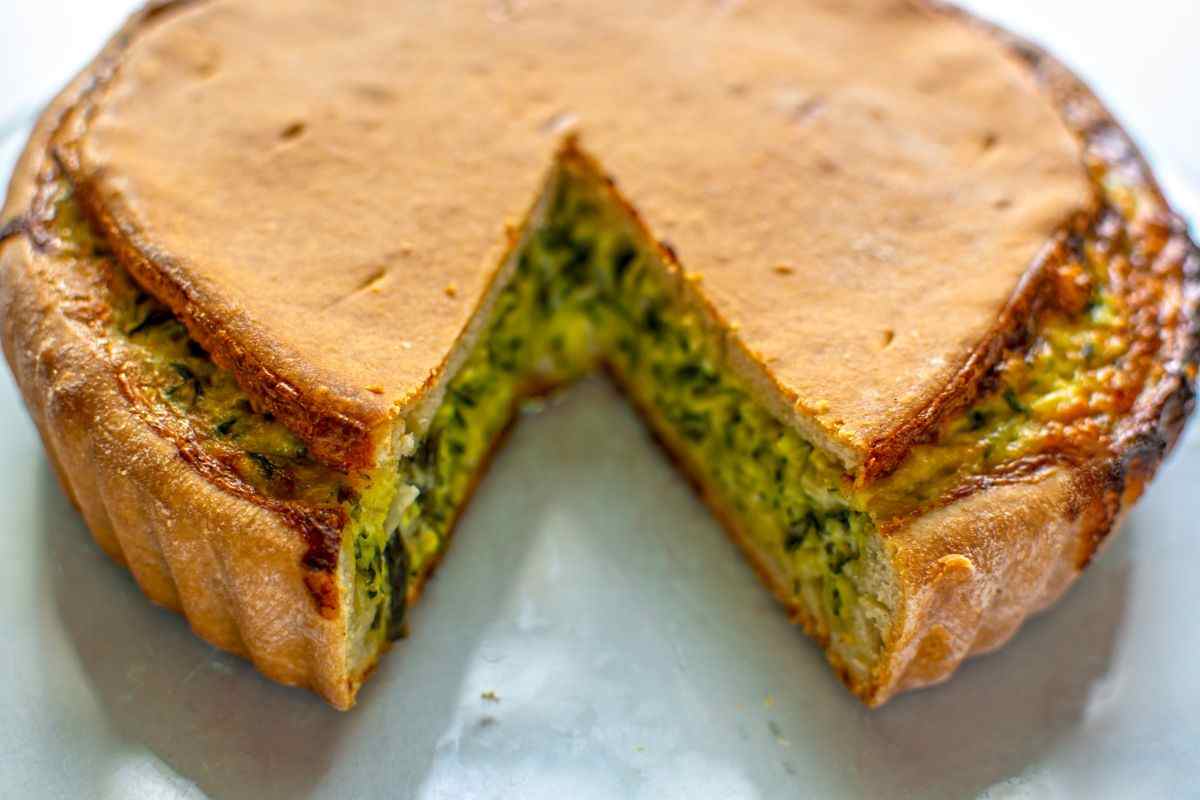 ricetta torta salata di zucchine