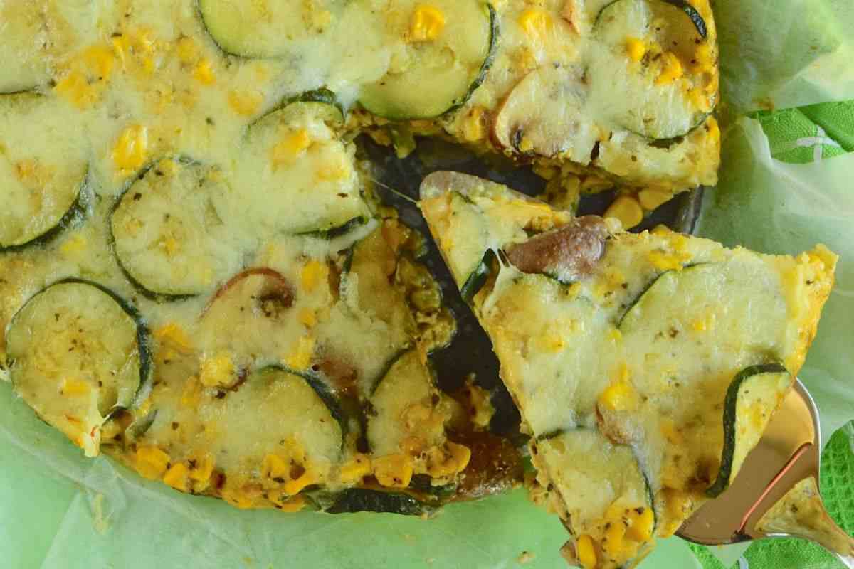 ricetta torta salata di zucchine